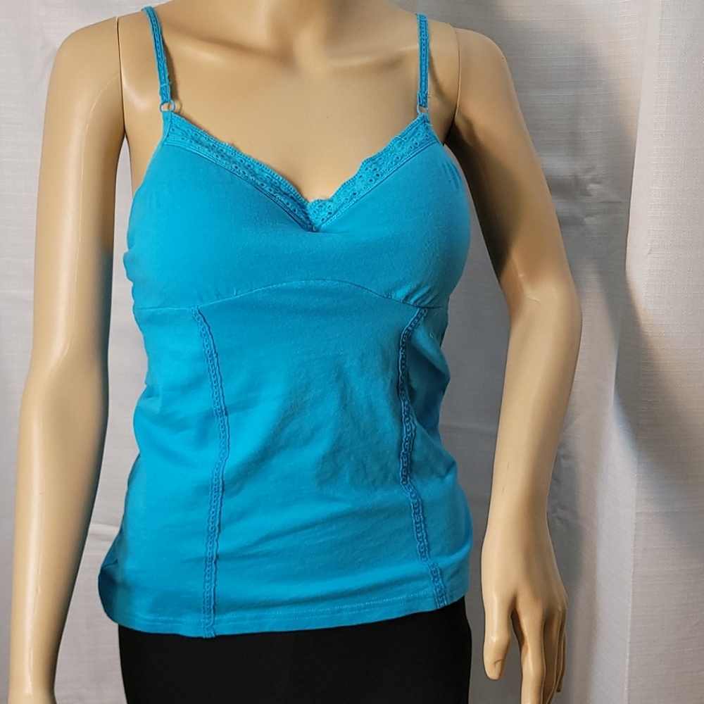 Blue tank top